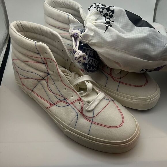 Vans Vault x Taka Hayashi Diy Self Design Sk8-Hi high top Lx‎ New Men 11.5 - Picture 1 of 7